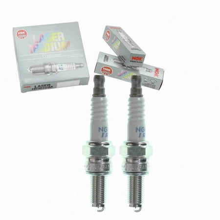 2 pc NGK 91360 Laser Iridium Spark Plugs for Ignition Wire Secondary