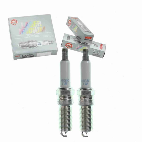 2 pc NGK 91418 Laser Iridium Spark Plugs for 12625058 41-103 41-114 4513 4718 9901 9901S ITV16TT PTV16TT RE10WYPB5 Ignition Wire Secondary Fits select: 2014-2023 CHEVROLET SILVERADO