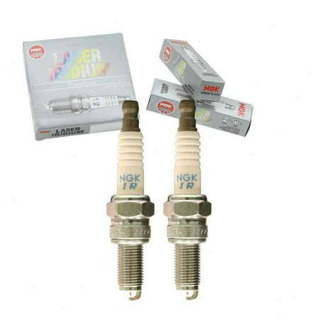 2 pc NGK 92579 Laser Iridium Spark Plugs for Ignition Wire Secondary