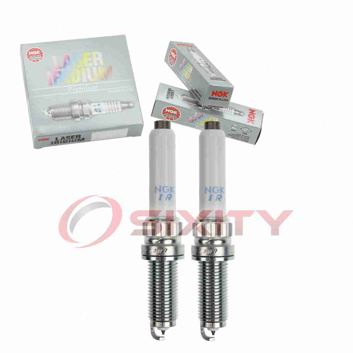 2 pc NGK 94201 Laser Iridium Spark Plugs for 0 040 552 12 12 0 041 666 ...