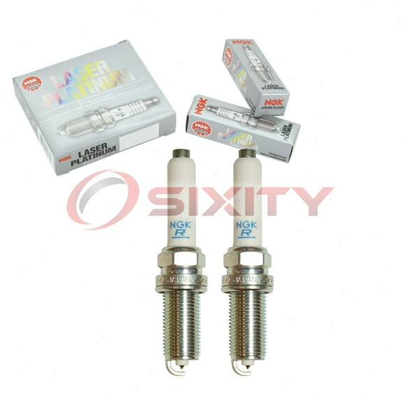 2 pc NGK 94833 Laser Platinum Spark Plugs for 06K 905 601 B 06K 905 601 D Ignition Wire Secondary