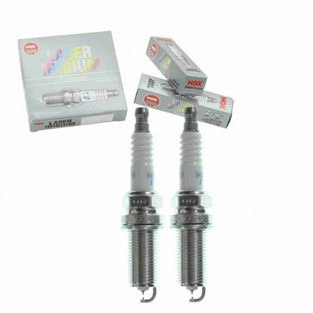 2 pc NGK 97218 Laser Iridium Spark Plugs for 55564748 Ignition Wire Secondary