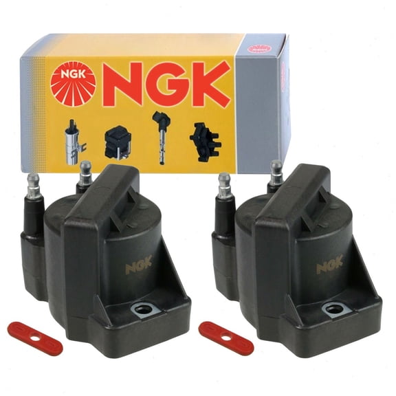 2 pc NGK Ignition Coils compatible with Chevrolet S10 2.2L L4 1994-2003