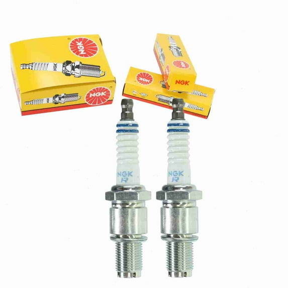 2 pc NGK Standard Spark Plugs compatible with Mazda RX-7 1.3L R2 1986-1995