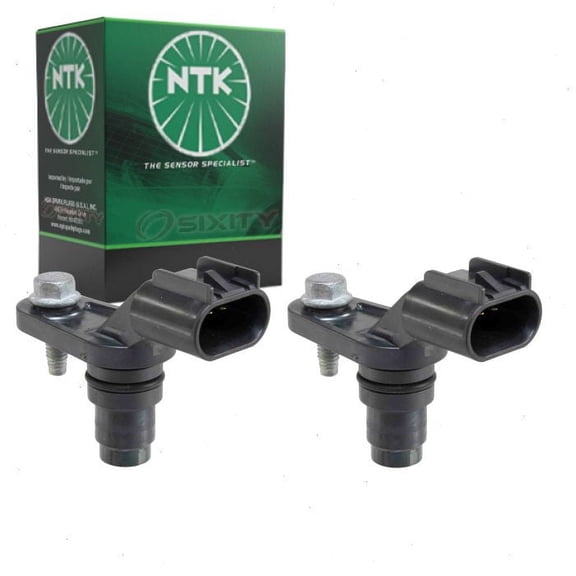 2 pc NTK Camshaft Position Sensors compatible with Buick Regal 2.0L 2.4L L4 2011-2017