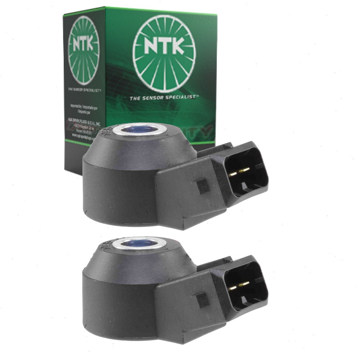 2 pc NTK Ignition Knock Detonation Sensors compatible with Dodge Durango 5.7L 6.4L V8 2004-2022