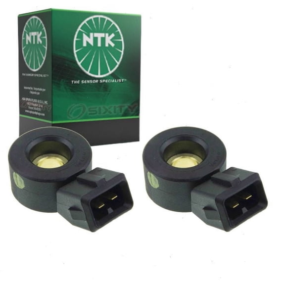 2 pc NTK Ignition Knock Detonation Sensors compatible with Dodge Journey 3.6L V6 2011-2017