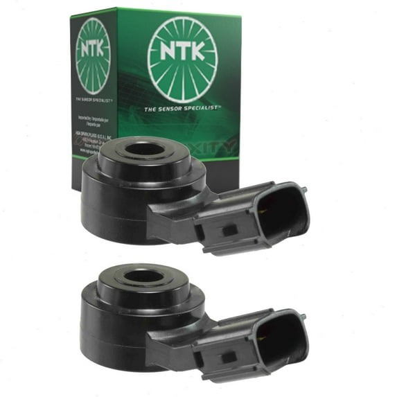 2 pc NTK Ignition Knock Detonation Sensors compatible with Toyota Tacoma 3.5L 4.0L V6 2005-2019