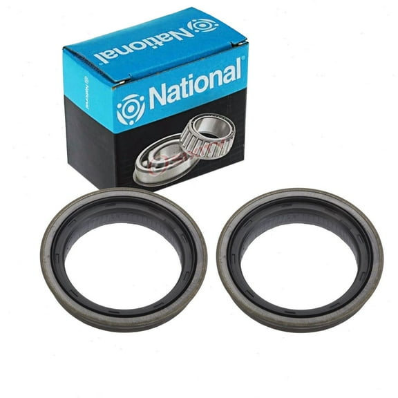 2 pc National Rear Inner Wheel Seals compatible with Ford F-250 Super Duty 1999-2018