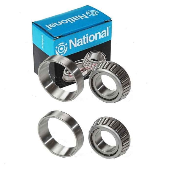 2 pc National Rear Outer Wheel Bearing and Race Sets compatible with Ford Transit-350 2015-2018