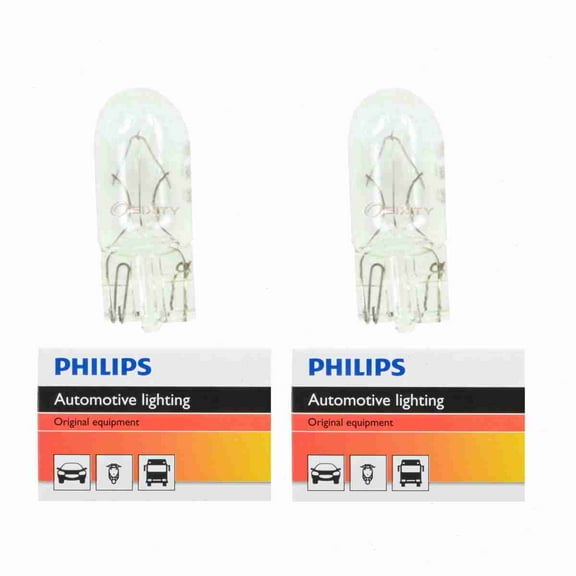 2 pc Philips 193CP Multi Purpose Light Bulbs compatible with 19553