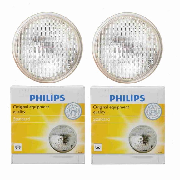 2 pc Philips H7614C1 Headlight Bulbs compatible with 49731