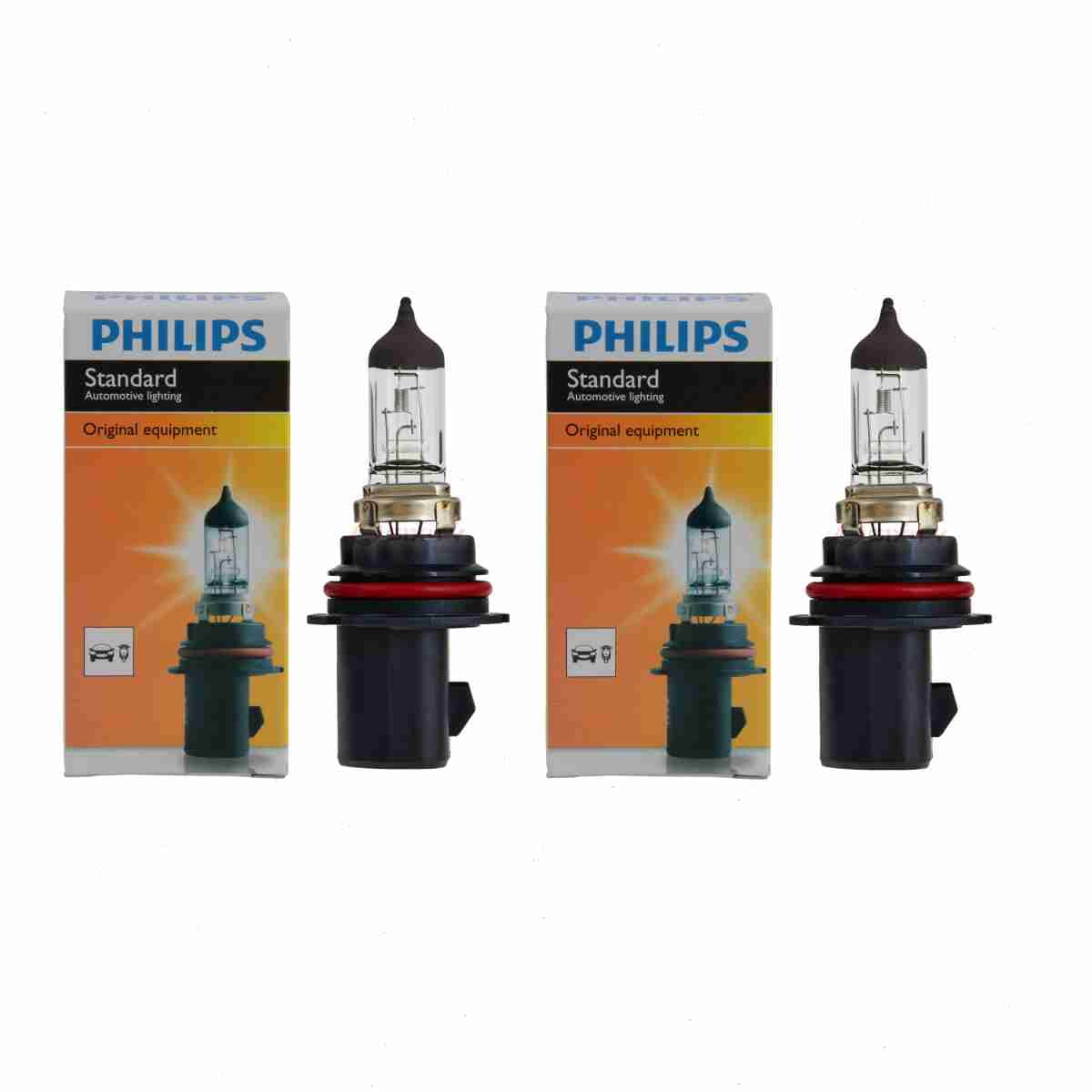 2 pc Philips High Low Beam Headlight Bulbs compatible with Suzuki