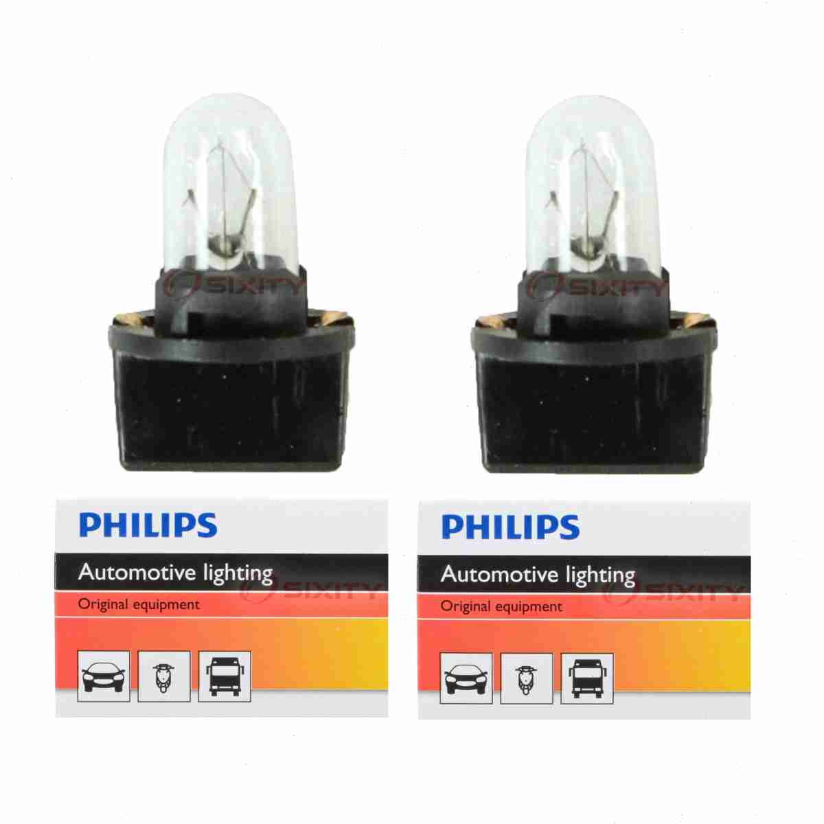 2 pc Philips PC161CP Instrument Panel Courtesy Light Bulbs - Walmart ...