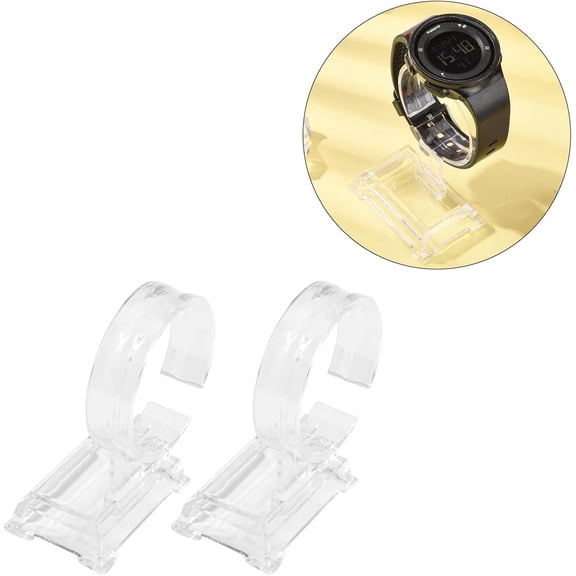 2 pc Plastic Bracelet Displays Clear 94x60x40mm For Crafting