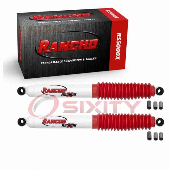 2 pc Rancho Front RS5000X Shock Absorbers compatible with Jeep CJ5 1959-1981