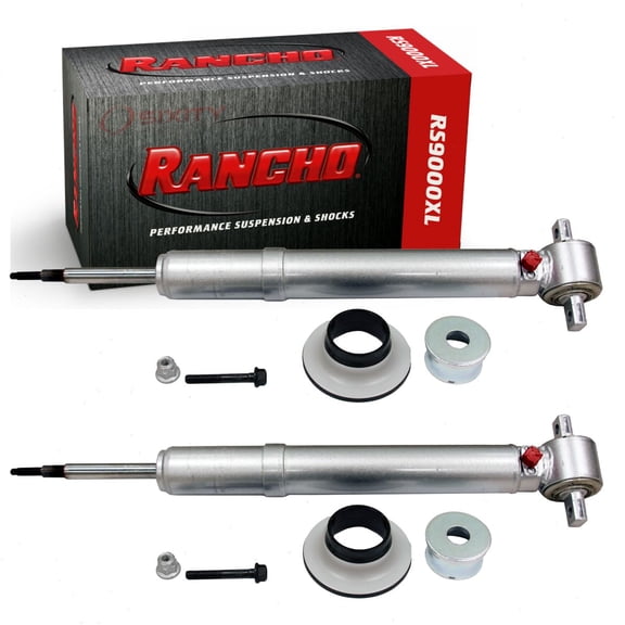 2 pc Rancho Front RS9000XL Suspension Struts compatible with Chevrolet Silverado 1500 2007-2013