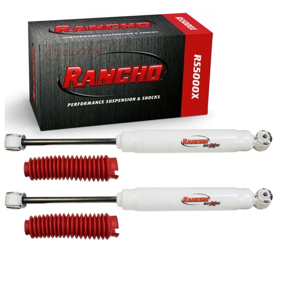 2 pc Rancho Rear RS5000X Shock Absorbers compatible with Dodge Dakota 2005-2010