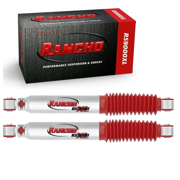 2 pc Rancho Rear RS9000XL Shock Absorbers compatible with Dodge Ram 1500 2009-2010