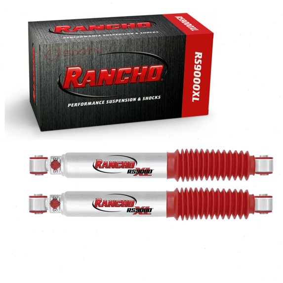 2 pc Rancho Rear RS9000XL Shock Absorbers compatible with GMC Sierra 2500 HD 2011-2019