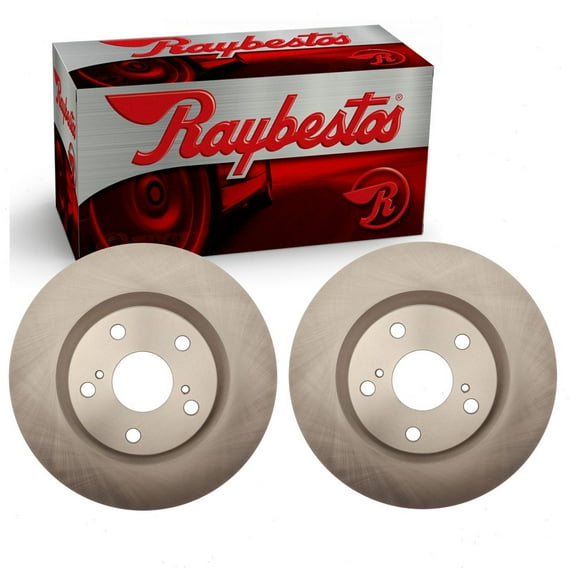 2 pc Raybestos Front R-Line Disc Brake Rotors compatible with Toyota Camry 2007-2011