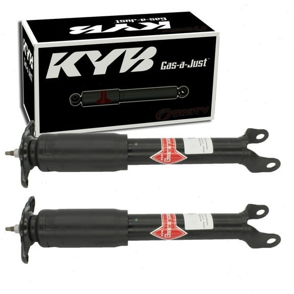 2 pc Rear Shock Absorbers compatible with Chevrolet Corvette 1997-2013