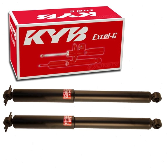 2 pc Rear Shock Absorbers compatible with Jeep Wrangler JK 2018