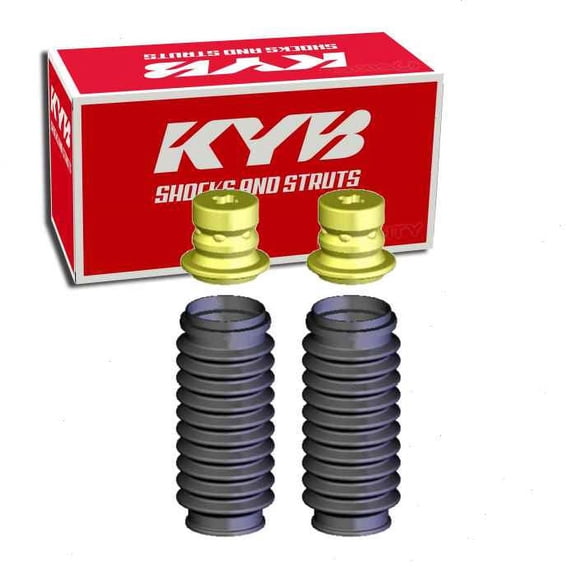 2 pc Rear Suspension Strut Bellows compatible with Nissan Altima 2002-2006