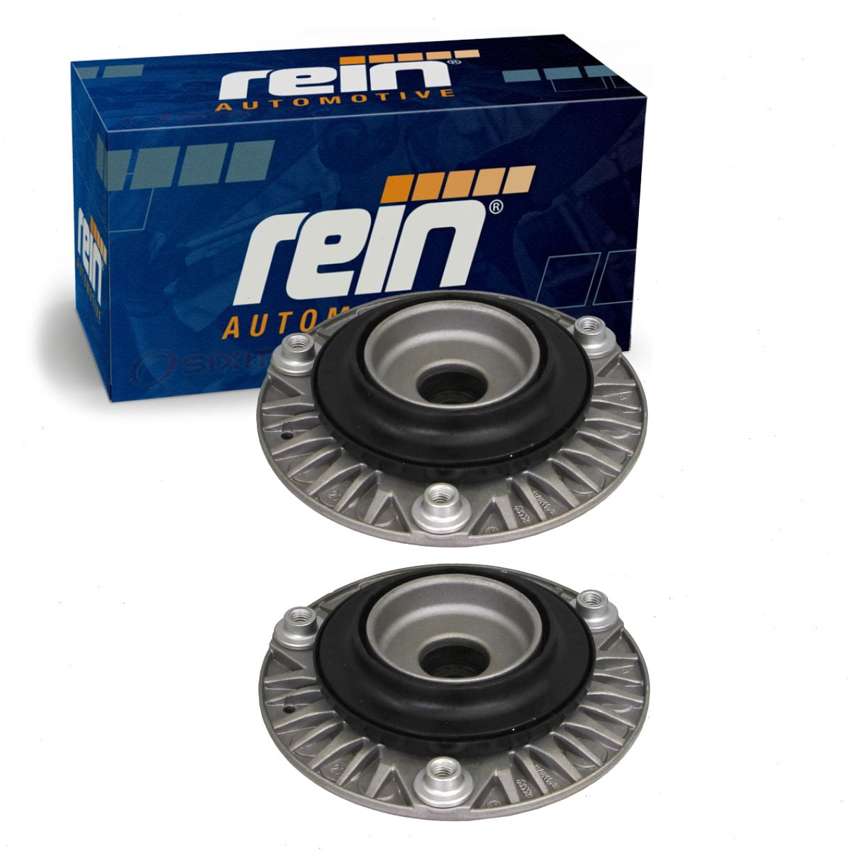 2 pc Rein Front Strut Mounts compatible with BMW 328d xDrive 2.0L L4 2014-2015