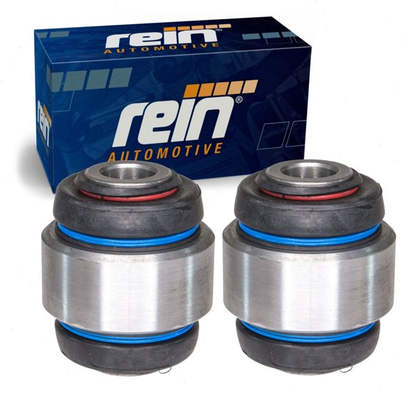 2 pc Rein Rear Lower Center Outer Control Arm Bushings compatible with BMW 328d 2.0L L4 2014-2018
