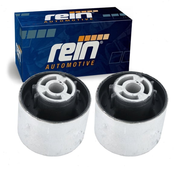 2 pc Rein Rear Trailing Arm Bushings compatible with Volkswagen Jetta 1.4L 1.8L 1.9L 2.0L 2.5L L4 L5 2005-2018