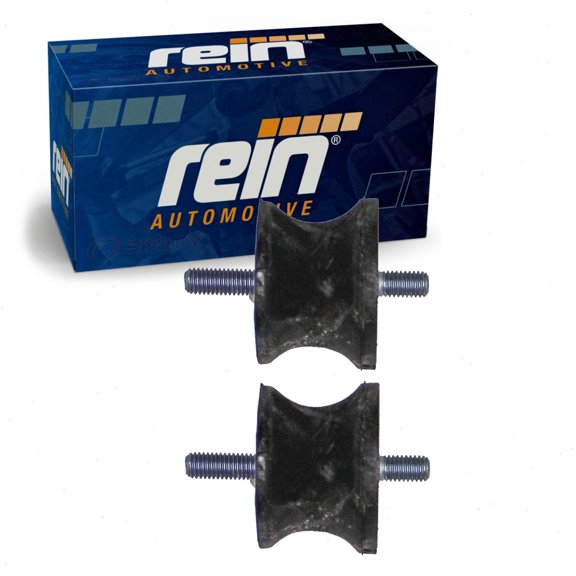 2 pc Rein Transmission Mounts compatible with BMW 323i 2.5L L6 1998-2011