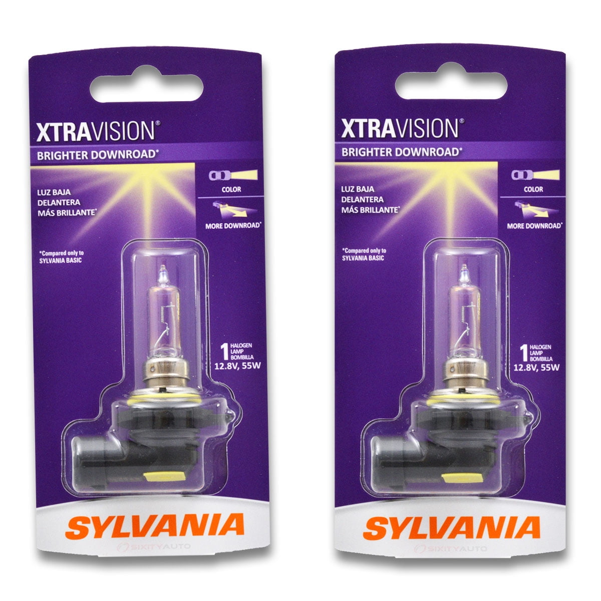 Sylvania 9012 Headlight Bulbs in Sylvania Headlights Sylvania 9012 Headlight Bulbs in Sylvania Headlights