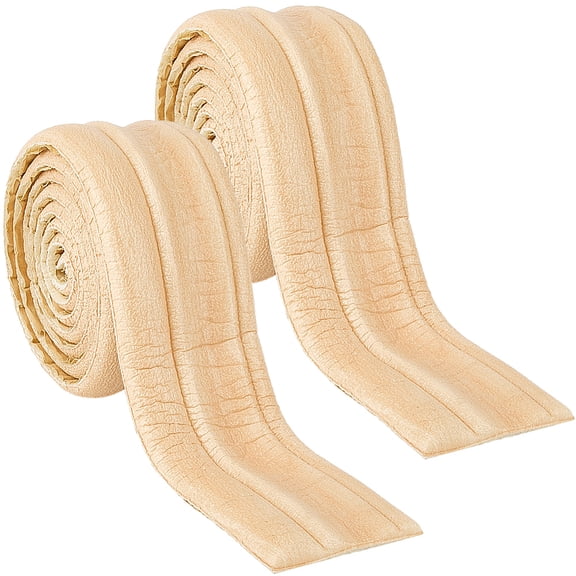 2 pc Self-Adhesive PE Contact Paper Wall Stickers for Shelf Liner Dresser Drawer Locker BurlyWood 83mm 2.35m/pc