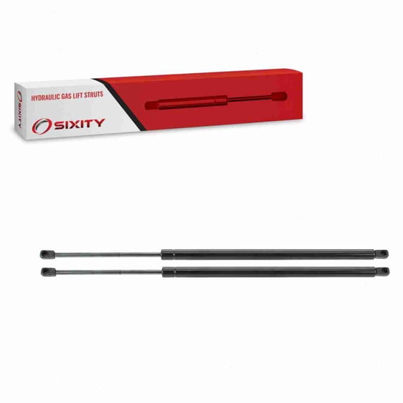 Sixity Auto 2 pc Hatch Lift Support Struts compatible with Honda Pilot 2003-2007 - Gas Springs Shocks Props Arms Rods Dampers