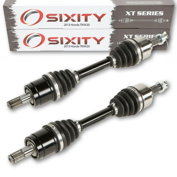 2 pc Sixity XT Front Left Right Axle compatible with Honda TRX420 2013 - FPE AC 2AC 4X4