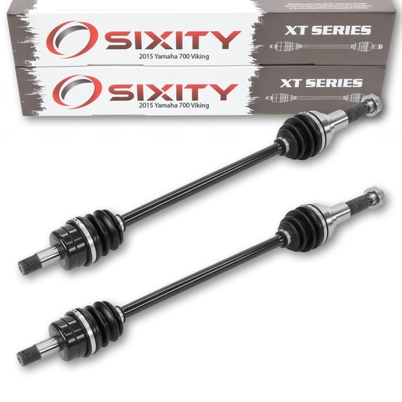 2 pc Sixity XT Front Left Right Axle compatible with Yamaha Viking 700 2015 - YXM700PSFS EPS SE 4X4