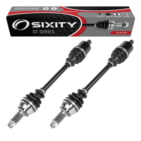 2 pc Sixity XT Front Left Right Axles compatible with Polaris RZR 900 EPS Trail Fox Edition LE XC Premium 2015-2020