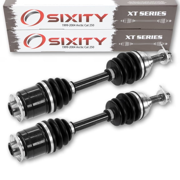 2 pc Sixity XT Rear Left Right Axle compatible with Arctic Cat 250 2002-2004 - 2X4