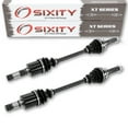 thumbnail image 1 of 2 pc Sixity XT Rear Left Right Axle compatible with Polaris Ranger 800 2015 - R15RAA76AA AJ 6X6, 1 of 3