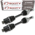 thumbnail image 1 of 2 pc Sixity XT Rear Left Right Axle compatible with Polaris Sportsman 500 2006 - A06MH50AQ AX AY AZ AL AT 4X4, 1 of 3