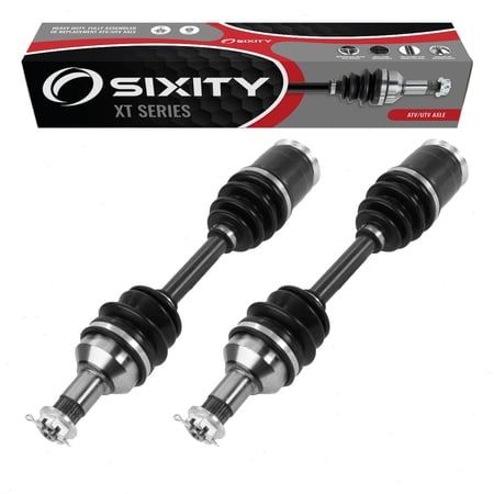2 pc Sixity XT Rear Left Right Axles compatible with Arctic Cat 250 2x4 4x4 300 2005