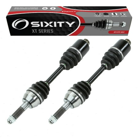 2 pc Sixity XT Rear Left Right Axles compatible with Polaris Sportsman 400 500 HO 600 700 EFI 800 MV7 2003-2005