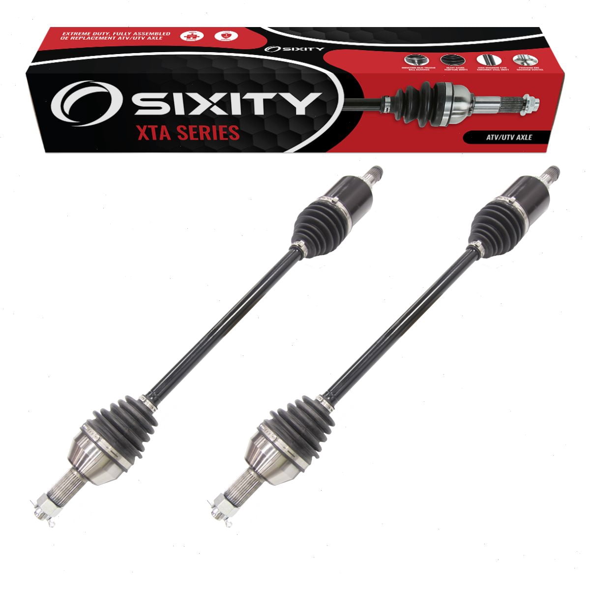 Sixity 2 pc Sixity XTA Front Left Right Axles compatible with Honda SXS1000M3 ...