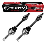 2 pc Sixity XTA Front Left Right Axles compatible with Polaris Magnum 330 4x4 Sportsman 600 700 EFI 2002-2004