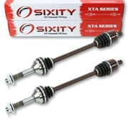 2 pc Sixity XTA Rear Left Right Axle compatible with Kawasaki Teryx 750 2012 - KRF750NCS 4X4
