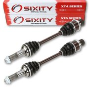 2 pc Sixity XTA Rear Left Right Axle compatible with Yamaha Grizzly 450 2008 - YFM45FGXGR YFM45FGXL YFM45FGXR YFM45FGHX YFM45FGX YFM45FGSPX 4X4