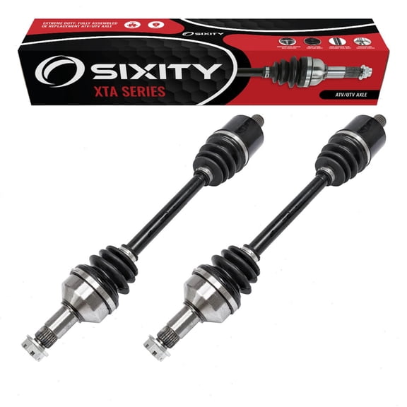 2 pc Sixity XTA Rear Left Right Axles compatible with Arctic Cat Wildcat Trail Limited LTD SE XT 2014-2020