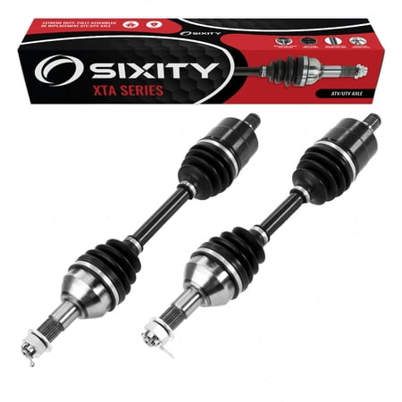 2 pc Sixity XTA Rear Left Right Axles compatible with Can-Am Outlander Max 800R EFI XT-P Renegade 1000 X xc 2010-2012