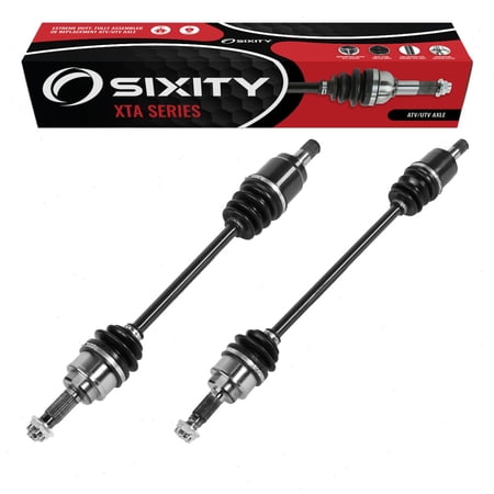 2 pc Sixity XTA Rear Left Right Axles compatible with Honda MUV700 Big Red 2009-2013